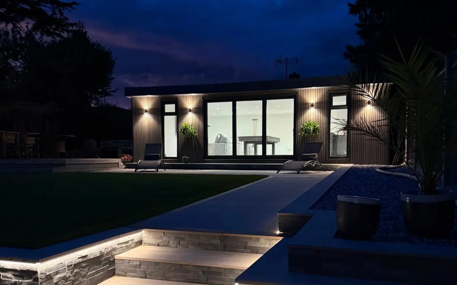 4m x 3m Composite Garden Room – Stafford - bespoke garden building in Stafford