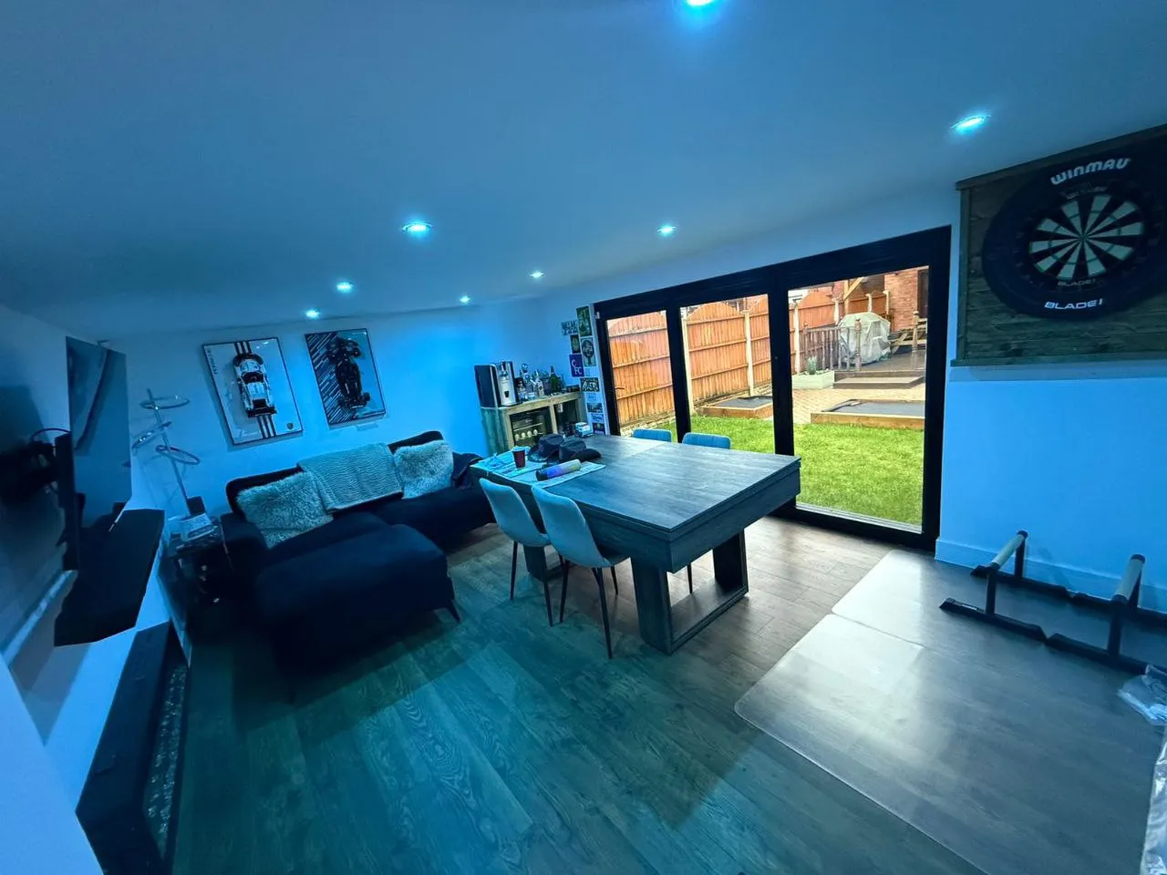 Games room interior