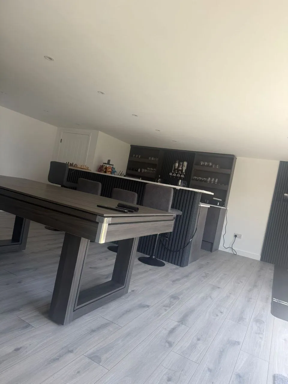 Custom Bar & Entertainment Room – Stourport — further view
