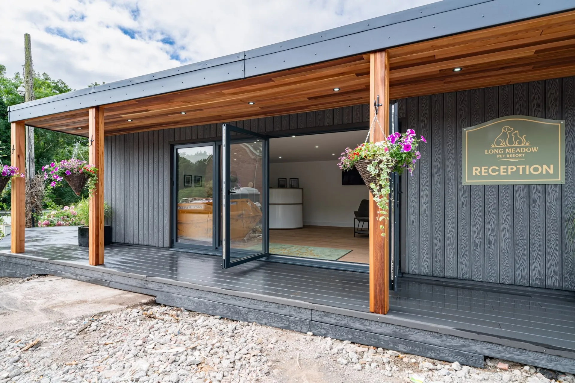 Long Meadow Pet Resort – Bespoke Reception Building - Long Meadow Pet Resort
