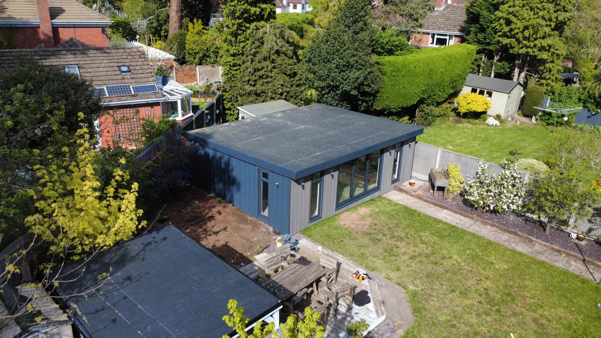 Custom Bar & Entertainment Room – Stourport - bespoke Custom bar and entertainment room in Stourport